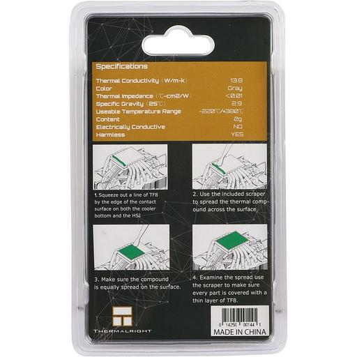 Термопаста Thermal Grease Thermalright TF8 2g / blister+spatula фото 4