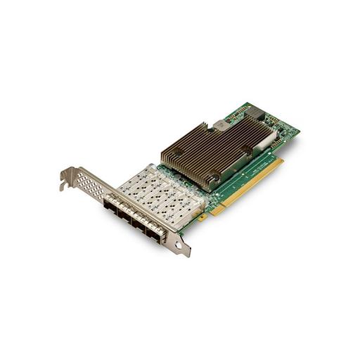 Сетевой адаптер Lenovo ThinkSystem Broadcom 57504 10/25GbE SFP28 4-port PCIe Ethernet Adapter фото 1