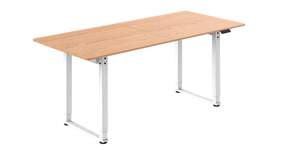 Defender Офисный стол Tempus дуб,180*80,высота 72-117см_1 фото 1