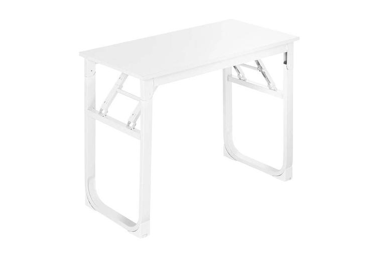 Defender Офисный стол Dise белый, 80*40см, в65см. фото 1