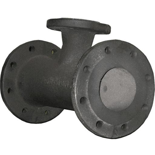 Тройник ТФ 100х65 чугунный фланцевый переходной с ЦПП вчшг фото 1