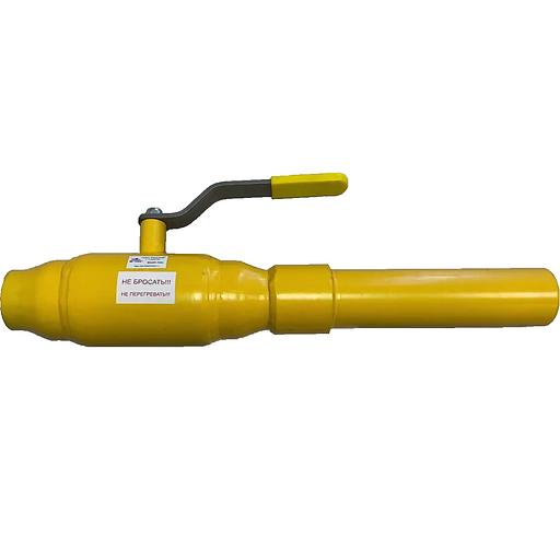 Кран КШИ-100с шаровой изолирующий под приварку для газа фото 1