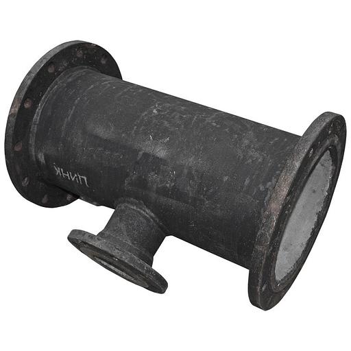 Тройник ТФ 300х250 чугунный фланцевый переходной с ЦПП вчшг фото 1