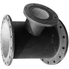 ППФ 500 Пожарная подставка двойная фланцевая чугунная ППДФ ЛАК ЦПП фото 1