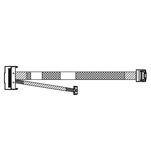 Комплектующие корпусов Lenovo ThinkSystem SR630 V3 M.2 RAID B540i-2i SATA/NVMe Cable Kit (Cable kit for use with ThinkSystem M.2 RAID B540i-2i SATA/NVMe Adapter) фото 1