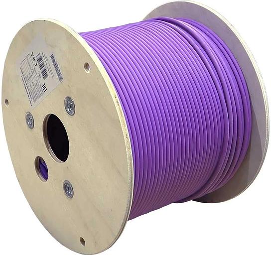 Кабель информационный Lanmaster LAN-6AUMTP-HFLT-VI кат.6A UTP 4 пары 23AWG LSZH внутренний 305м фиолетовый фото 1
