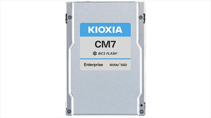 SSD накопитель KIOXIA Enterprise SSD 2,5"(SFF/U.3), CM7-V, 3200GB (3.2TB), NVMe 2.0/PCIe 5.0 1x4, 2x2, R14000/W6750MB/s (S128K), IOPS(R4K) 2700K/600K, MTTF 2,5M, 3DWPD/5Y (Mixed Use), 3D-TLC, 15mm фото 1