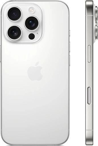 Смартфон Apple A3292 iPhone 16 Pro 512Gb белый титан моноблок 3G 4G 6.3" 1206x2622 iOS 18 48Mpix 802.11 a/b/g/n/ac/ax/be NFC GPS Protect фото 2