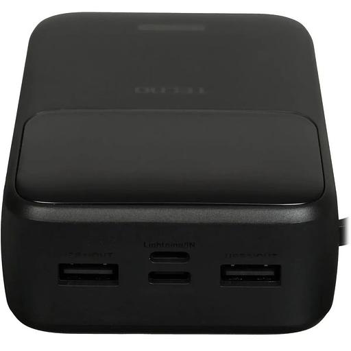 Внешний аккумулятор Tecno Pocket S201 20000mAh 2.4A 2xUSB-A/USB-C черный фото 3