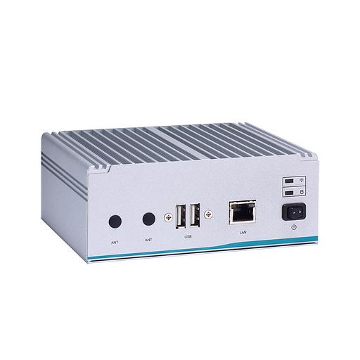 Встраиваемый безвентиляторный компьютер eBOX560-52R-FL-DC-4305UE, оснащённый двухъядерным процессором Intel Celeron 4305UE. Поддерживает один 260-контактный модуль памяти DDR4-2400 SO-DIMM до 32 Гб. Встраиваемый ПК eBOX560-52R-FL-DC-4305UE работает в широ фото 1