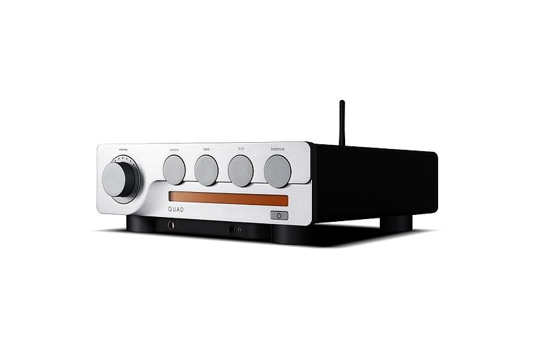 Интегральный усилитель со встроенным ЦАП QUAD 3, Цвет: Серый [Grey] фото 3