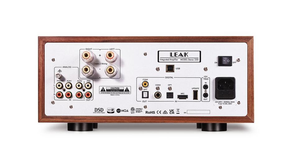 Интегральный усилитель Leak Stereo 230 Цвет: Орех [WALNUT] фото 4