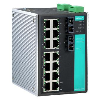 Управляемый коммутатор 14 x 10/100BaseTX, 2 x 100BaseFX (многомодовое оптоволокно), разъем SC фото 1
