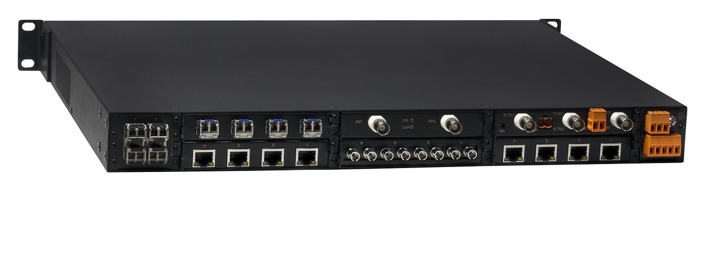 Шасси коммутатора 2 уровня, до 4 Gigabit Ethernet и до 24 Fast Ethernet портов, поддержка синхронизации времени, два блока питания 100-240 В перем./110-220 В пост. фото 1