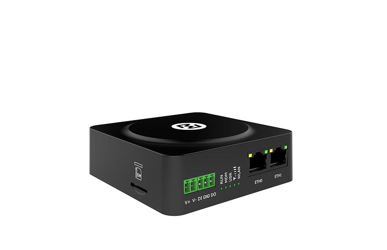 Промышленный сотовый маршрутизатор с модулем LTE CAT4 MEIG SLM770A-CE, модулем Wi-Fi 802.11 b/g/n, поддержкой VPN, 1 слотом для SIM карт, 2 Ethernet портами, 1 каналом DI, 1 каналом DO, питанием 9~36 В пост., 1 антенной LTE. 1 антенной Wi-Fi фото 1