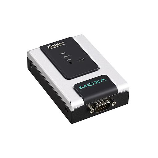 1-портовый преобразователь RS-232/422/485 в Ethernet с расширенным набором функций, с расширенным диапазоном температур фото 1