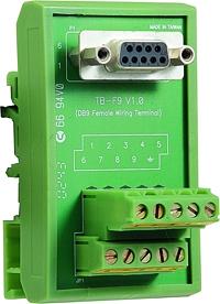 Переходник с DB9 "мама" на клеммную колодку фото 1
