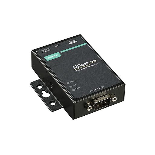 1-портовый преобразователь RS-232 в Ethernet с расширенным диапазоном температур фото 1