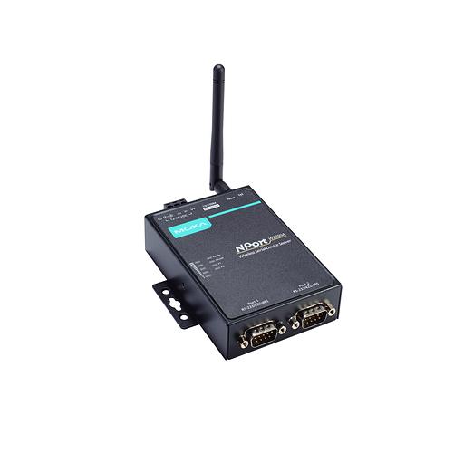 2-портовый преобразователь RS-232/422/485 в беспроводный Ethernet Wi-Fi IEEE 802.11a/b/g/n фото 1