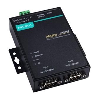 2-портовый преобразователь Modbus RTU/ASCII (RS-232/422/485) в Modbus TCP фото 1