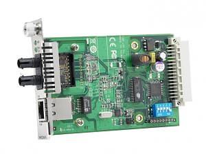 Бескорпусный медиаконвертер Ethernet 10/100BaseTX в 100BaseFX (многомодовое оптоволокно, разъем ST) фото 1