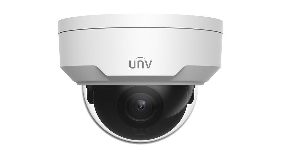 Видеокамера IP купольная антивандальная, 1/2.8" 2 Мп КМОП @ 30 к/с, ИК-подсветка до 30м., LightHunter 0.001 Лк @F1.6, объектив 4 мм, WDR, 2D/3D DNR, Ultra 265, H.265, H.264, MJPEG, 3 потока, аудио вход/выход, тревожный вход/выход, Ultra motion detection(U фото 1