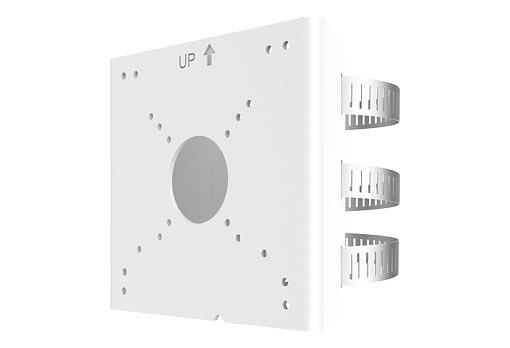 Адаптер Крепления на столб. Уличный, установка на столб или рельс для цилидрической камеры IPC23XX OEM, IPC23XX/22X, IPC74X и IPC252/26X серии Размер(L × W × H) 127ммx136ммx62.5мм (5”x5.35”x2.46”) Вес 0.34кг.(0.75lb) Алюминий фото 1