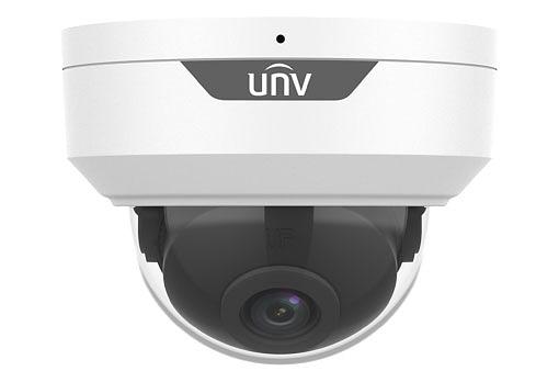 Видеокамера IP купольная антивандальная, 1/2.7" 8 Мп КМОП @ 20 к/с, ИК-подсветка до 30м., EasyStar 0.005 Лк @F1.6, объектив 2.8 мм, WDR, 2D/3D DNR, Ultra 265, H.265, H.264, MJPEG, 2 потока, встроенный микрофон, детекция движения, Ultra motion detection(UM фото 1