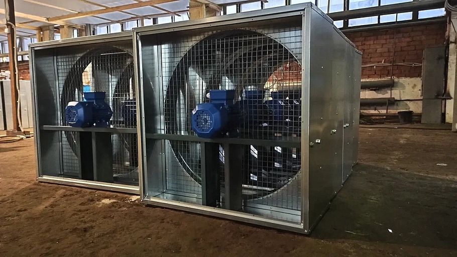 Осевой вентилятор-ВО(g) с защитной сеткой фото 4