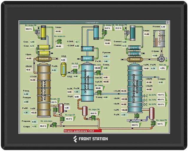 Российский промышленный панельный компьютер FRONT Station 260.207, на базе процессора Intel Celeron J6412 / Дисплей 17", проекционно-ёмкостный сенсорный экран / RAM 8 Гб LPDDR4 / SSD 64 Гб / LAN 2 x 10/100/1000 (RJ-45) / HDMI / 4 x USB 2.0 / 2 x USB 3.x фото 1
