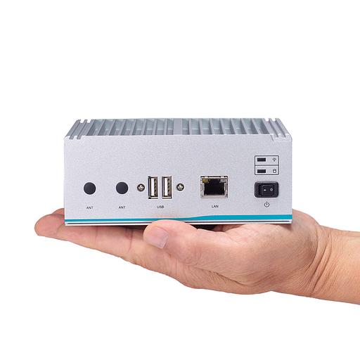 Российский промышленный встраиваемый компьютер FRONT Compact 210.112, на базе процессора Intel Celeron 4305UE / RAM 8Гб DDR4 SO-DIMM / SSD 512Гб / 2 x RS-232/422/485 / 2 x Gbe LAN / 2 x USB 2.0 / 2 x USB 3.1 Gen2 / 1 x DP, 1 x HDMI / Адаптер питания в ком фото 1