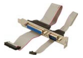 Кабель LPT / RS-232 для серии PCISA-PV, 24см фото 1