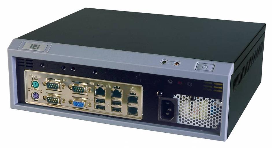 Корпус для промышленного компьютера, mITX, отсек для 3,5" HDD, БП 270Вт фото 1