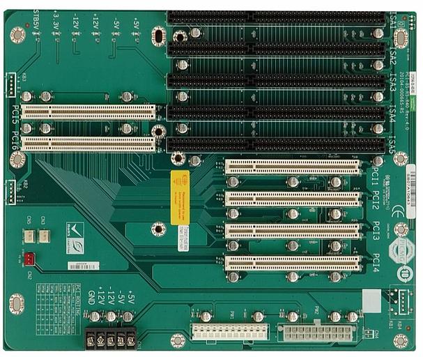 Кросс-плата PCI-8S, PICMG 1.0, 8 слотовая, слоты расширения: PICMG, 4xPCI, 4xISA фото 1