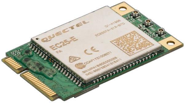 Модуль расширения EC25-Е Quectel Mini, PCIe, LTE, 4G (модуль Cat.4) фото 1