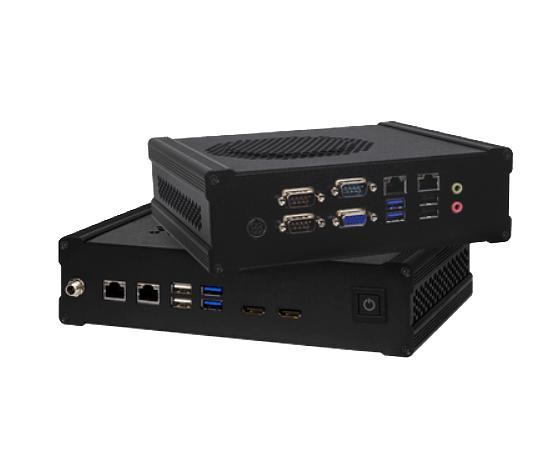 Корпус BRICK-WAFER-BT, встраиваемый корпус для WAFER-BT SBC, с кабелем SATA, кронштейном IO, выключателем питания, кабелем входа постоянного тока, цвет - матовым черным, RoHS фото 1