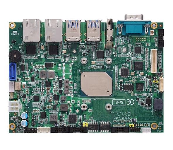 Одноплатный компьютер CAPA311HGGA-E3940, 3.5", процессор Intel® Atom® x5-E3940, DDR3L 1867 МГц, до 8 Гб, 1 x SATA-600, 1 х HDMI, 1 х LVDS, 1 x VGA (опция), 1 x eDP (опция), 2 х GbE LAN, 2 x USB 2.0, 4 x USB 3.0, 2 x RS-232, 2 x RS-232/422/485, 1 х SMBus с фото 1