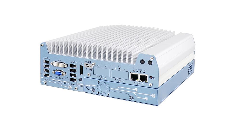 Высокопроизводительный встраиваемый компьютер Nuvo-7002E, фото 1