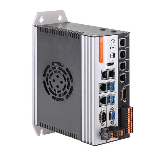 Встраиваемый компьютер с возможностью установки на DIN-рейку NP-6133-L4-10500-4G-SSD512G. В составе: процессор Intel Core I5-10500, память DDR4 4 Гб, накопитель mSATA SSD 512 Гб (можно конфигурировать различные модификации компьютера. Рабочая темпер фото 1