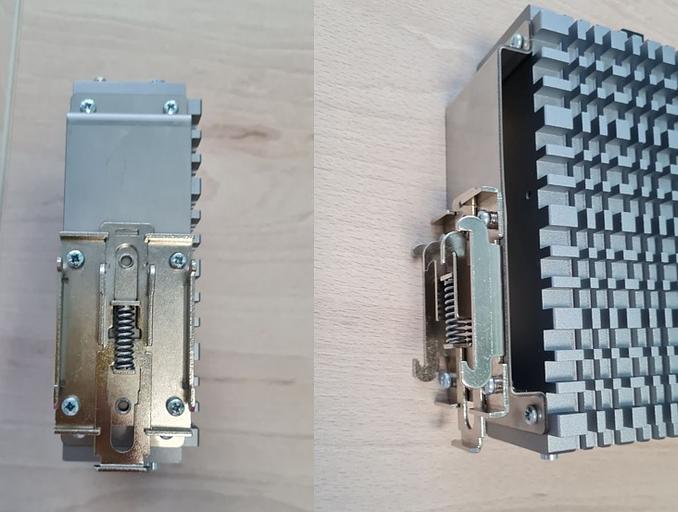 Комплект крепления на Din рейку для компьютеров серии NP-NNZ Nodka фото 1