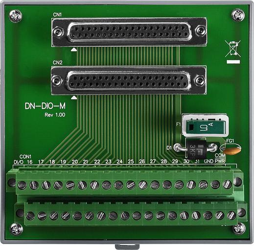 Универсальная терминальная плата для дискретного ввода-вывода, 32 канала фото 1