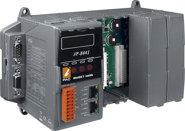 Программируемый модульный контроллер с 4 слотами расширения и дублированным портом Ethernet фото 1