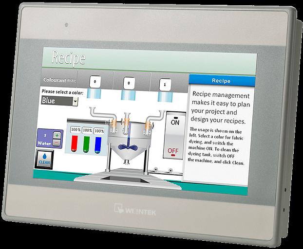 Панель оператора, дисплей 7" (840x480), 2 COM-порта, 1 Ethernet-порт, 1 USB-порт фото 1