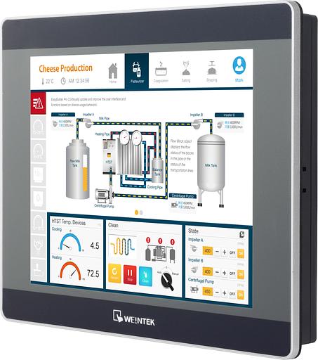 Клиентский модуль системы Cloud HMI, дисплей 9.7" (1024x768), 1 порт 10/100/1000 Base-T, встроенный монодинамик фото 1
