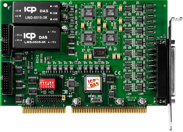 Плата ISA с 16 каналами AO с изоляцией фото 1