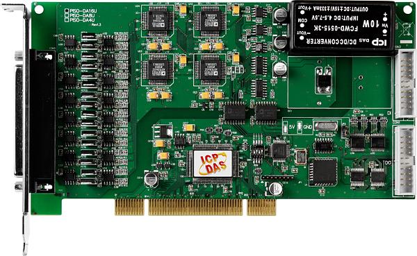 Плата Universal PCI с 16 каналами AO с изоляцией, 16 DI, 16 DO фото 1