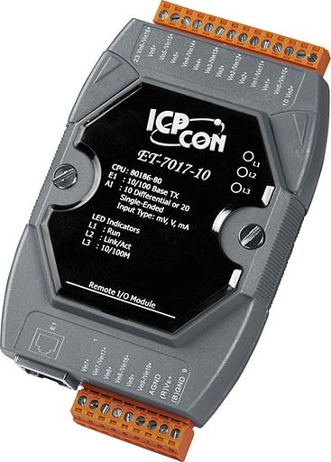 Ethernet-модуль с 10/20 каналами аналогового ввода, с защитой от перенапряжения фото 1