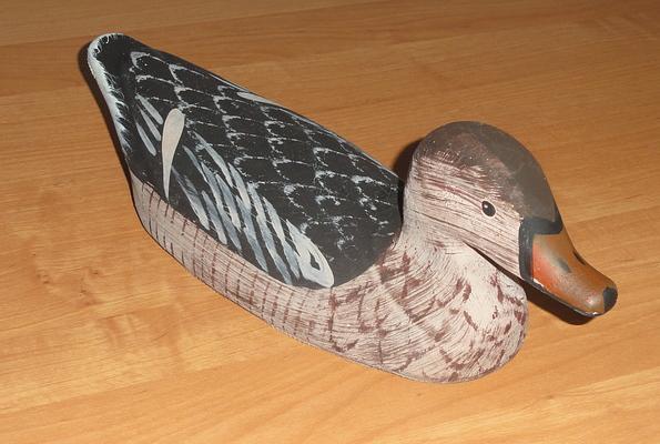 Чучело утки «Серая» самка фото 1
