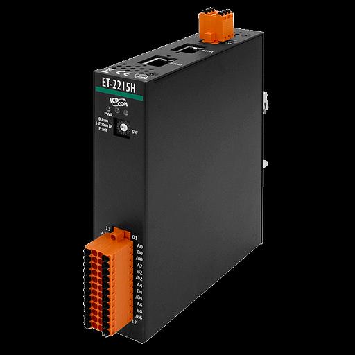 Ethernet-модуль с 8 каналами высокоскоростного ввода для термосопротивлений, со встроенным 2-портовым Ethernet-коммутатором фото 1