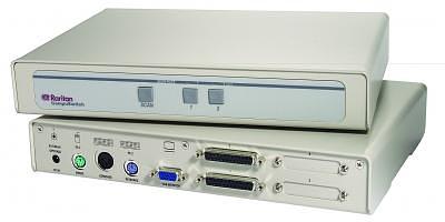 Переключатель KVM CS2, 1 пользователь, 2 сервера. Возможно крепление в 19. фото 1